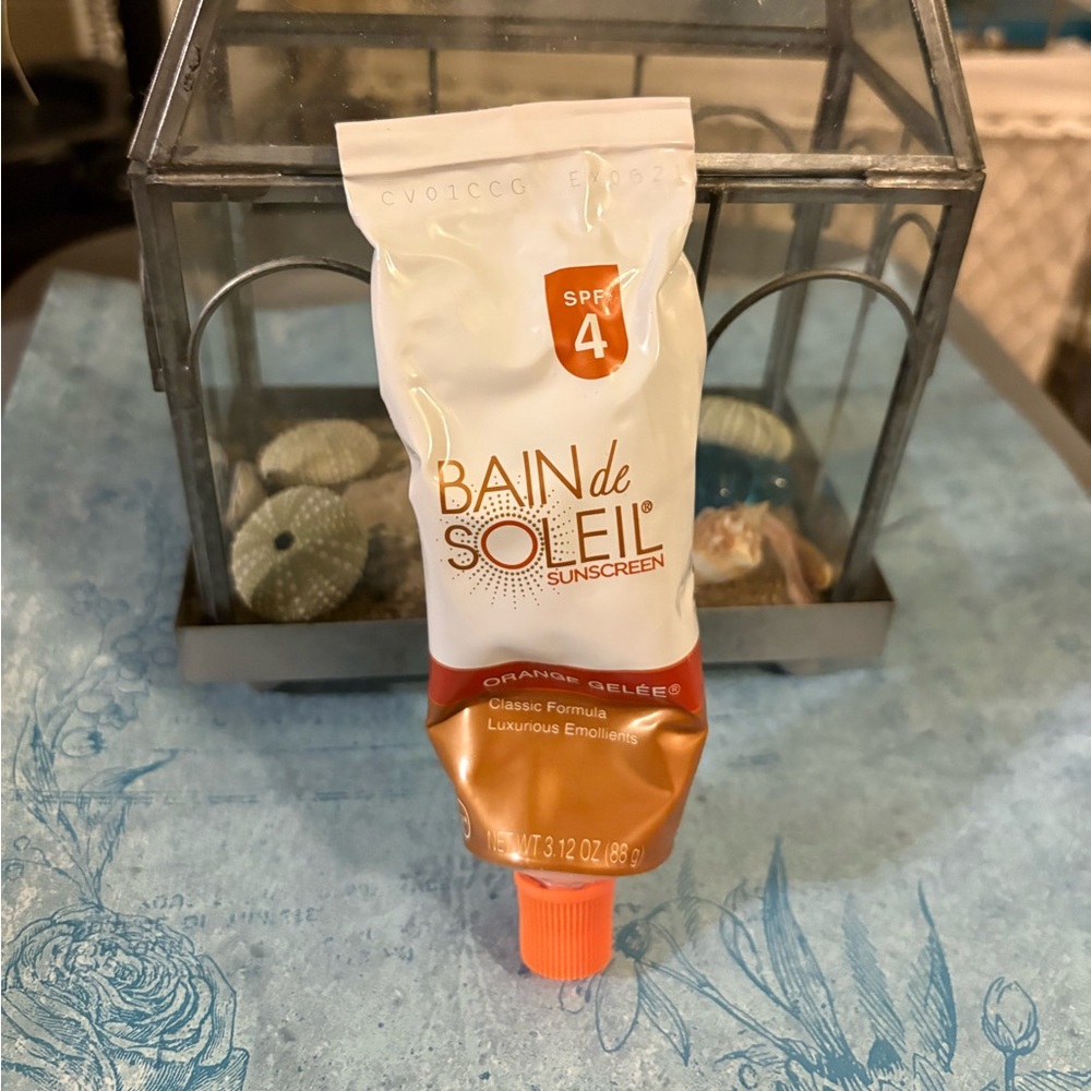 🎁🎁SOLD🎁Bain de Soleil Orange Gelee Classic Luxury Exotic Tanning Sunscreen SPF 4